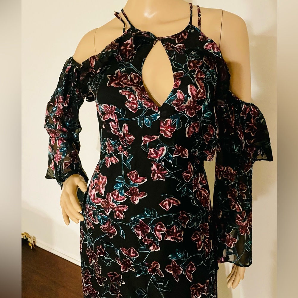 New No Tags Never Worn Parker Sexy Parker Dress Cutouts Open Shoulders, Size S